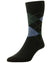 HJ Hall Argyle Cotton Softop Socks In Black #colour_black
