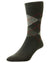 HJ Hall Argyle Cotton Softop Socks In Grey #colour_grey