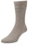 HJ Hall Cotton Extra Wide Softop Socks in Mink #colour_mink