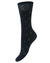 HJ Hall Leaf Cotton Comfort Top Socks in Navy #colour_navy