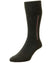 HJ Hall Fancy Panel Half Hose Socks in Charcoal #colour_charcoal