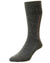 HJ Hall Fancy Panel Half Hose Socks in Mid Grey #colour_mid-grey