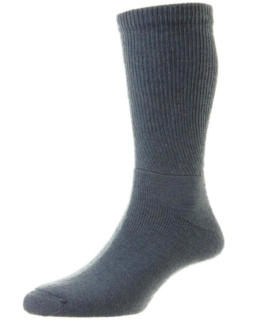 HJ Hall Diabetic Wool Socks in Airforce 