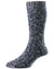 HJ Hall Mens Chunky Knit Wool & Cotton Blend Socks in Blue Marl #colour_blue-marl