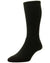 HJ Hall Diabetic Wool Socks in Black #colour_black