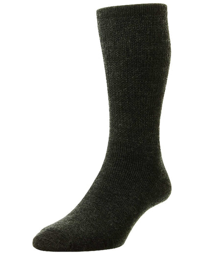 HJ Hall Diabetic Wool Socks in Chaorcoal 