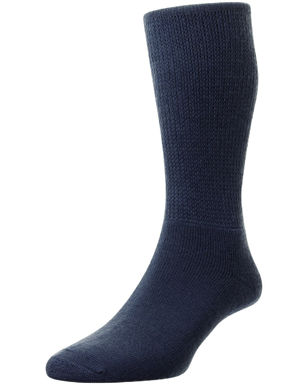 HJ Hall Diabetic Wool Socks in Navy 