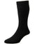 HJ Hall Cotton Extra Wide Softop Socks in Black #colour_black
