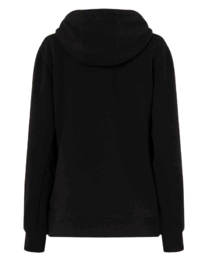 Black coloured Hard Yakka Womens Heritage Icon Hoodie on white background 