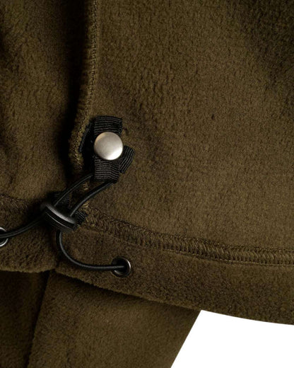 Fern Coloured Harehill Birtles Fleece Jacket on white background 