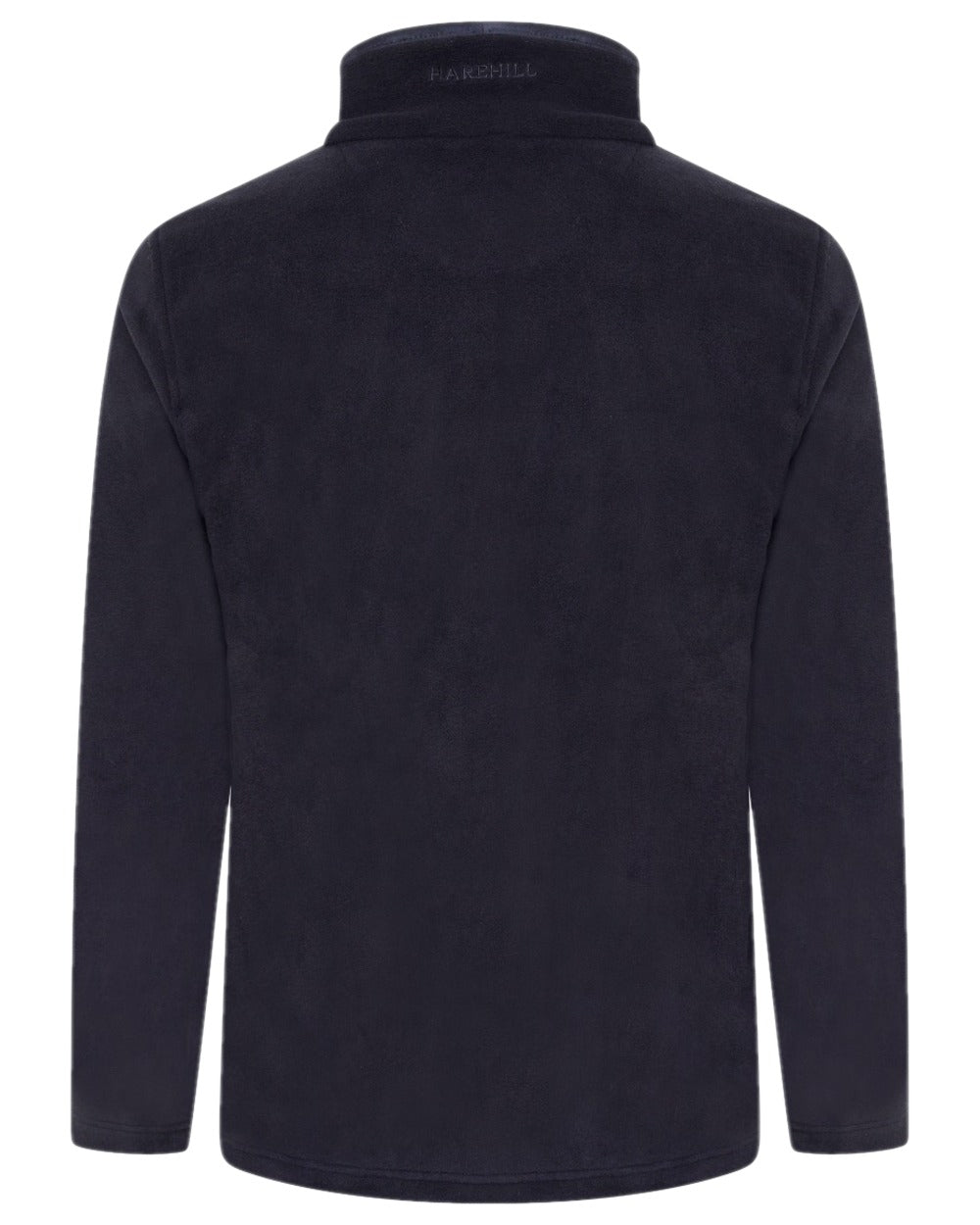 Midnight Coloured Harehill Birtles Fleece Jacket on white background 
