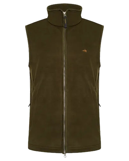 Fern Coloured Harehill Birtles Gilet on white background 
