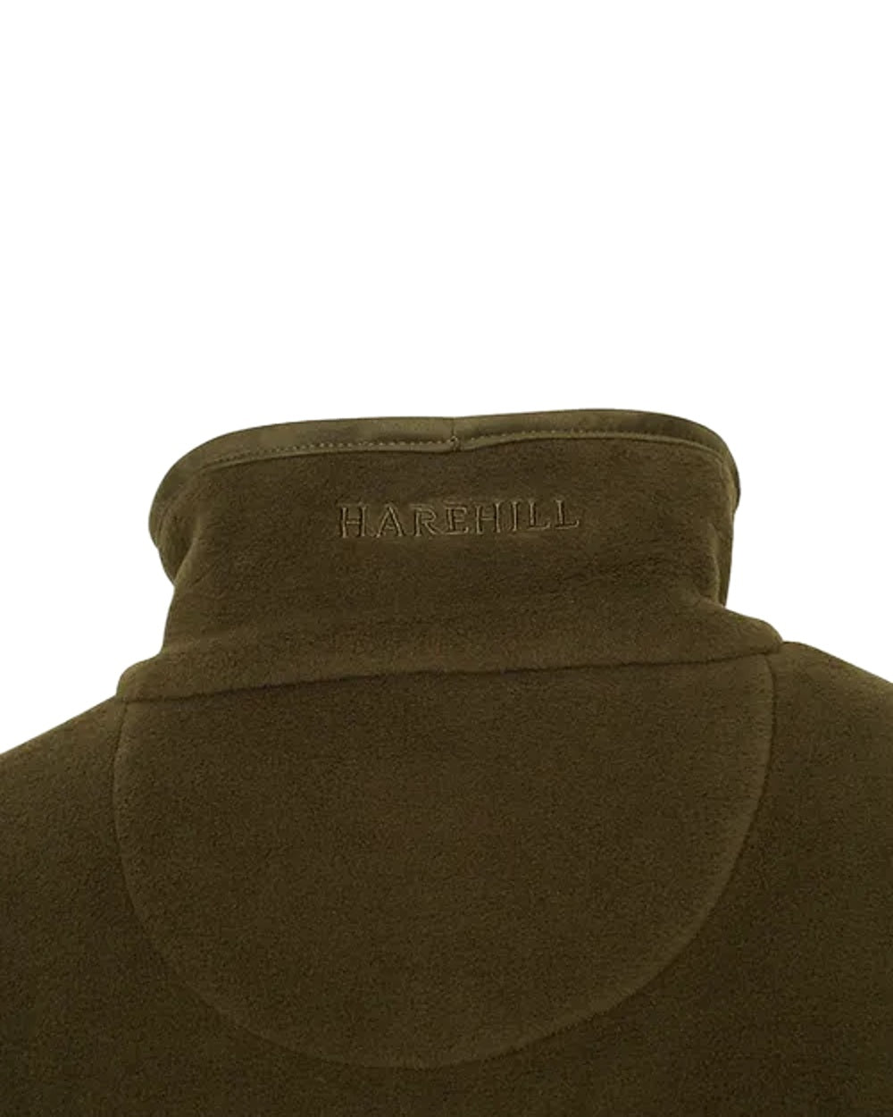 Fern Coloured Harehill Birtles Gilet on white background 