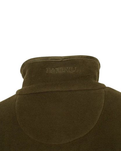 Fern Coloured Harehill Birtles Gilet on white background 