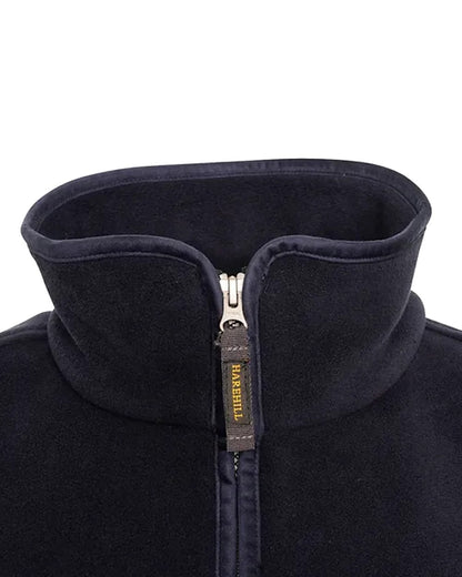 Midnight Coloured Harehill Birtles Gilet on white background 