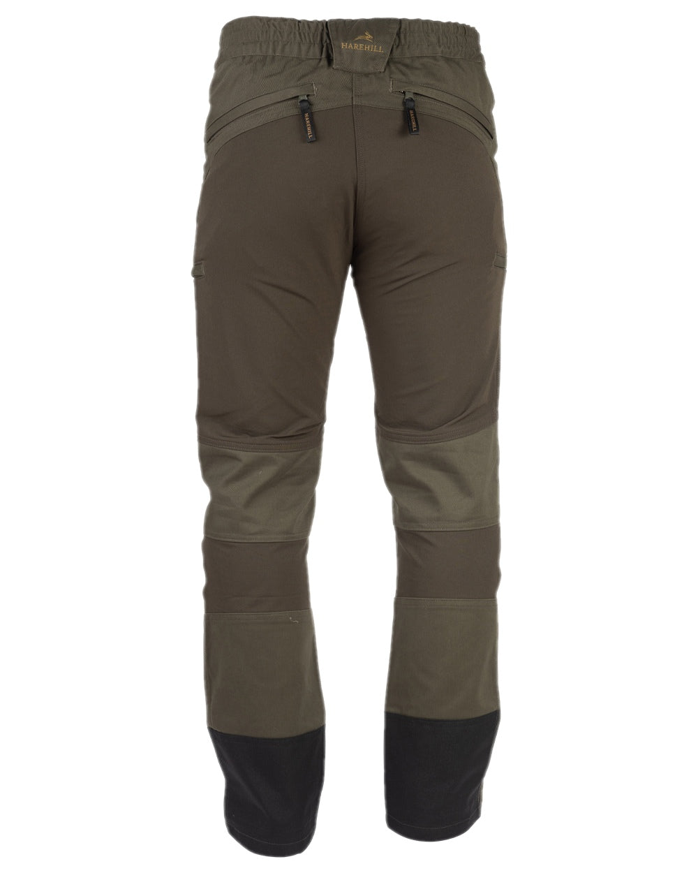 Forest Shade Coloured Harehill Ridgegate Shooting Trousers on outdoor background 