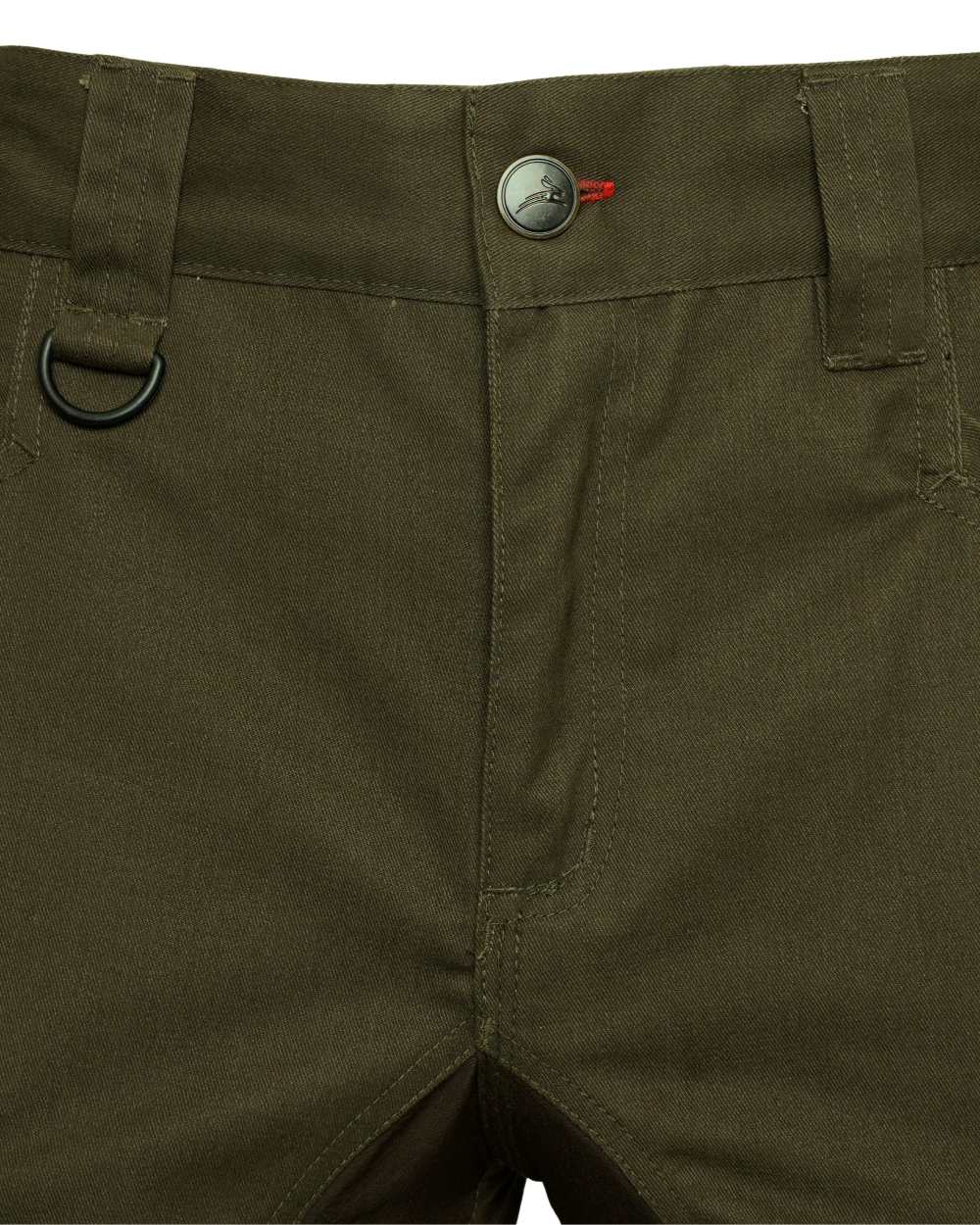 Forest coloured Harehill Ridgegate Trousers With DWR on white background 