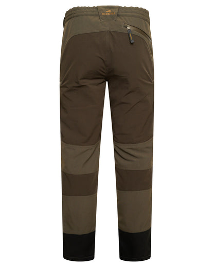 Forest Shade Coloured Harehill Waterproof Ridgegate Trousers on white background 