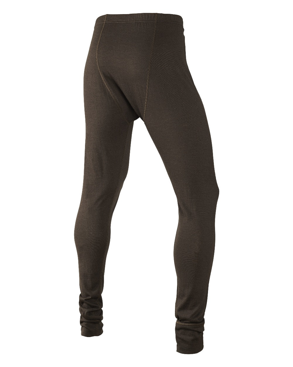 Shadow Brown coloured Harkila All Season Long Johns on white background 