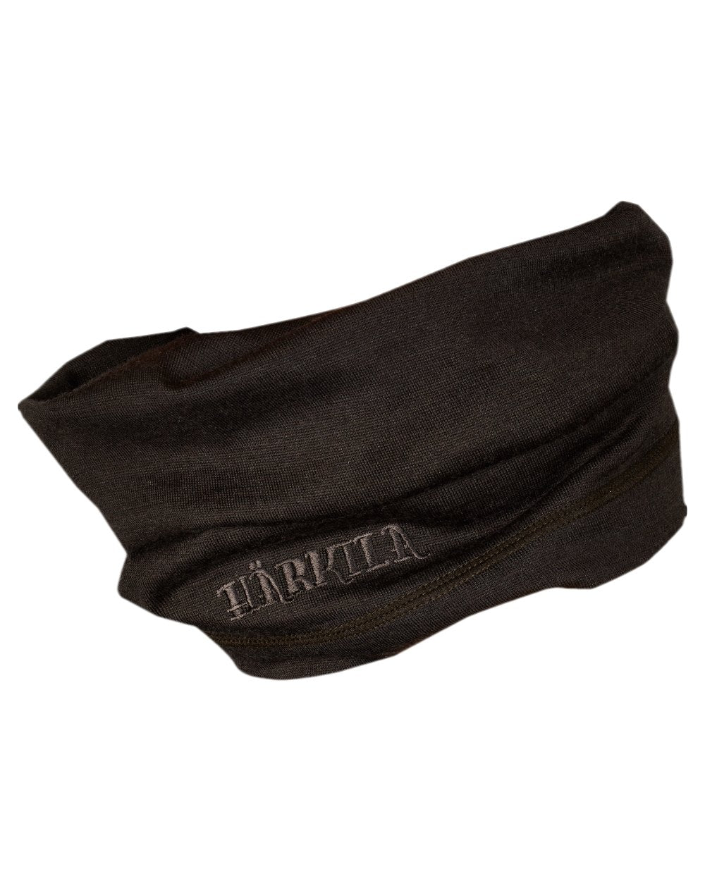 Shadow Brown Coloured Harkila All Seasons Roll Collar on white background 