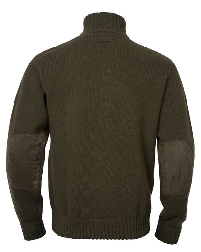 Willow Green coloured Harkila Annaboda WSP Knit Half Zip on white background 