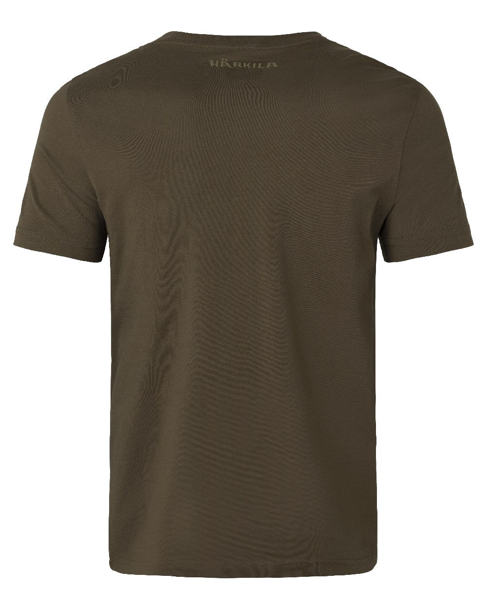Willow Green Coloured Harkila Anniversary Short Sleeve T-Shirt on white background 