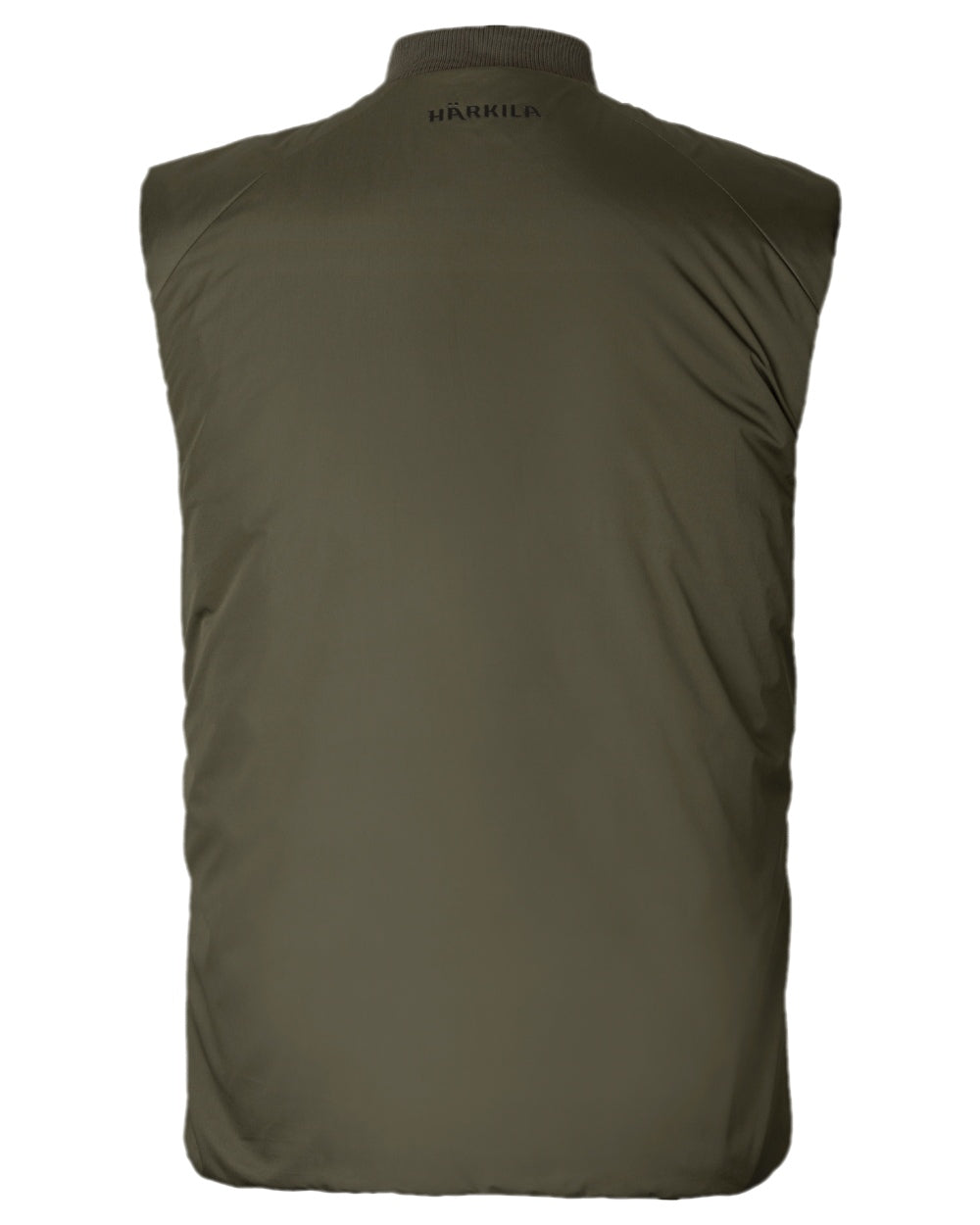 Willow Green Coloured Harkila Clim8 Base Waistcoat on white background 