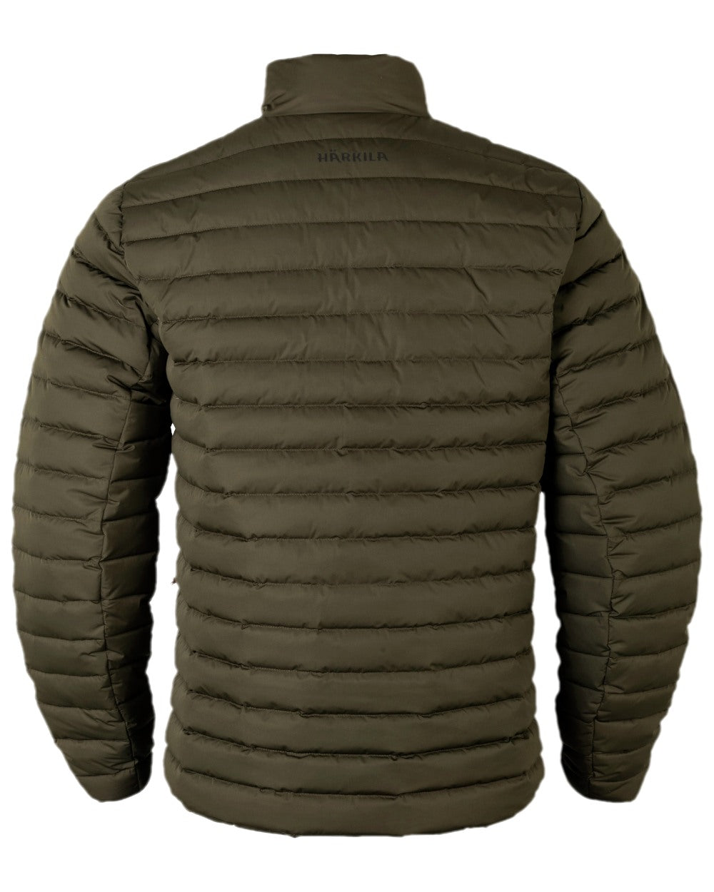 Willow Green Coloured Harkila Clim8 Insulated Jacket on white background 