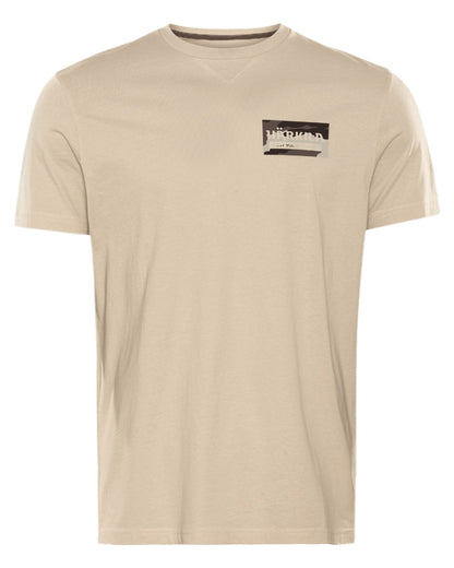 Peyote Grey Coloured Harkila Core T-Shirt on white background 