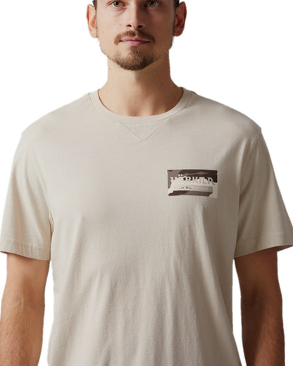 Peyote Grey Coloured Harkila Core T-Shirt on white background 