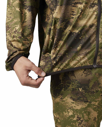 Axis Forest colour Harkila Deer Stalker Camo Cover Jacket on white background 