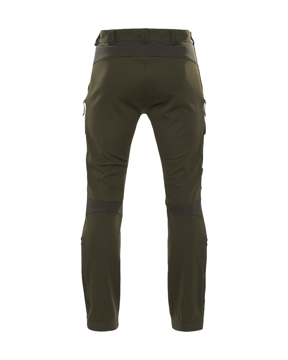 Willow Green Shadow Brown coloured Harkila Deer Stalker Light Trousers on white background 