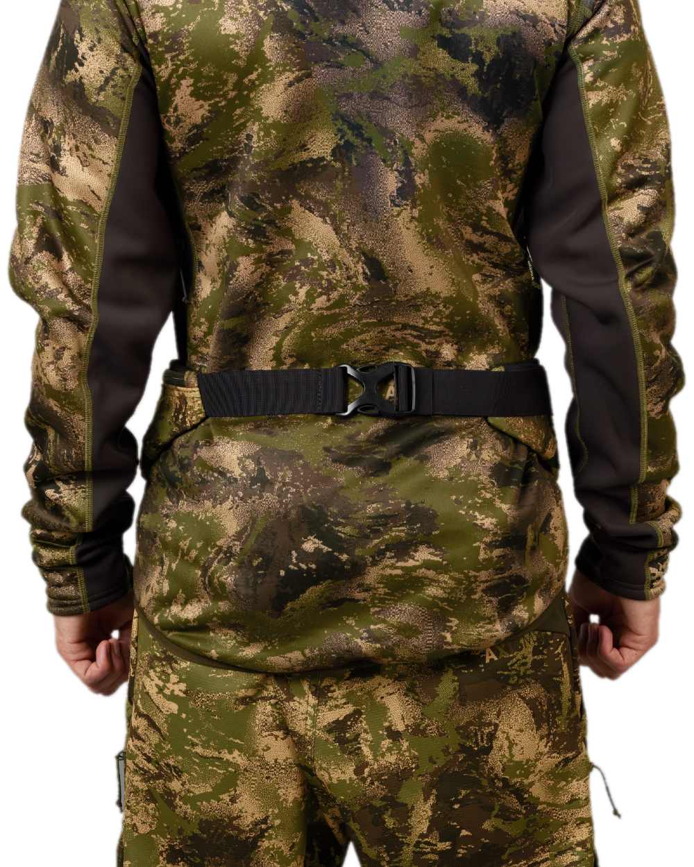 AXIS Forest Coloured Harkila Deer Stalker Waist Pack on white background 