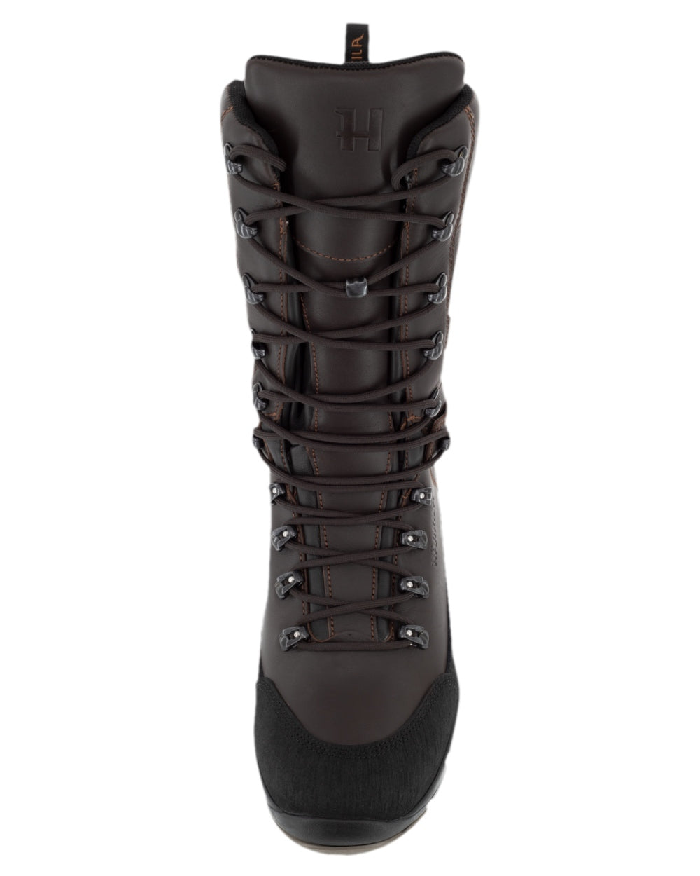 Dark Brown Coloured Harkila Driven Hunt 2.0 GTX Boots on white background 