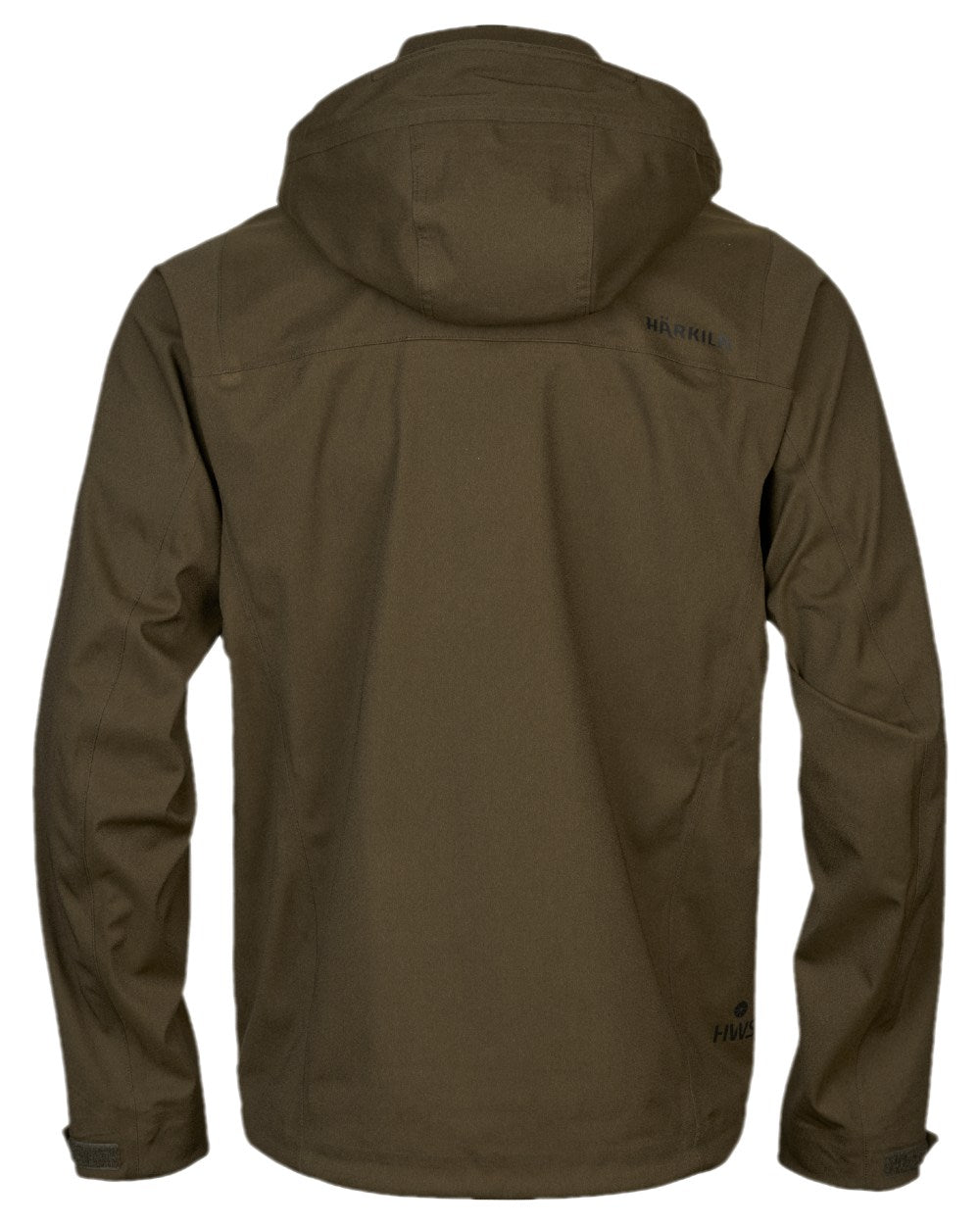 Hunting Green Coloured Harkila Finnmark HWS Jacket on white background 