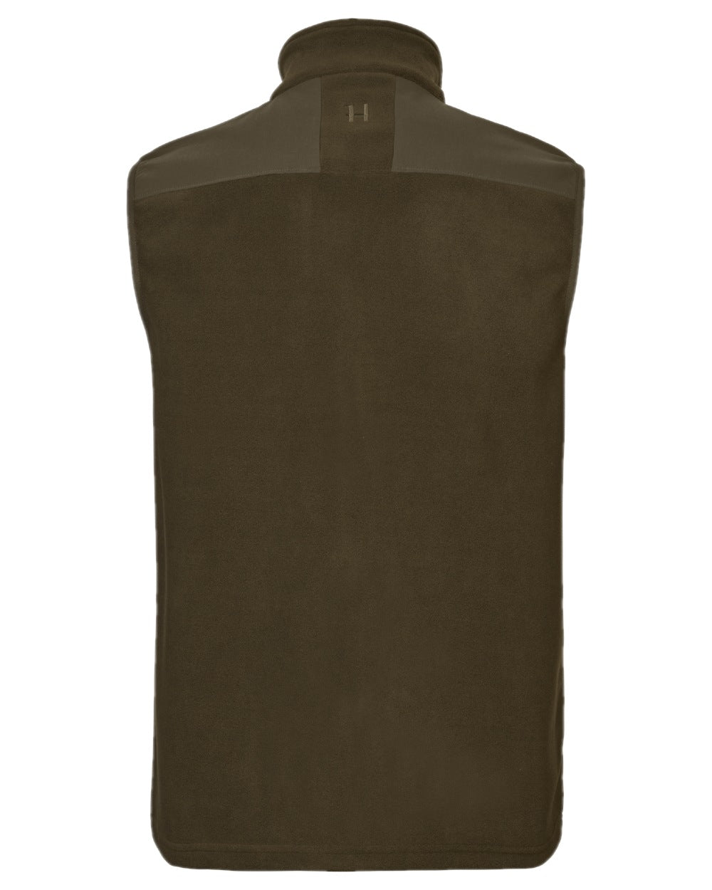 Hunting Green Willow Green Coloured Harkila Fjell Fleece Waistcoat on white background 
