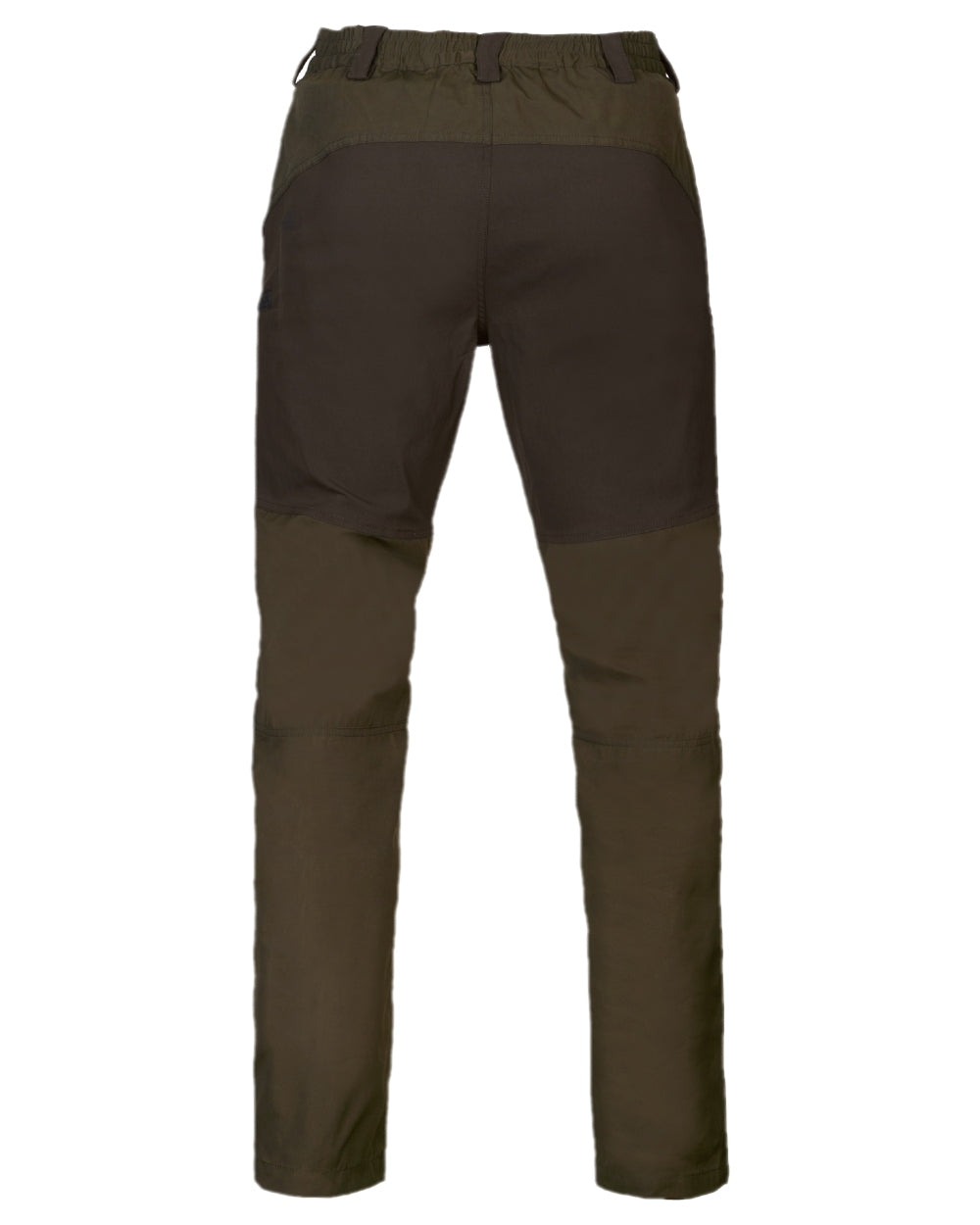 Willow Green Shadow Brown Coloured Harkila Fjell Trousers on white background 