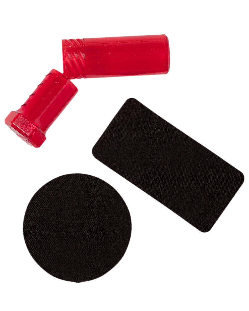 Black Coloured Harkila GORE-TEX Repair Kit Black on white background 