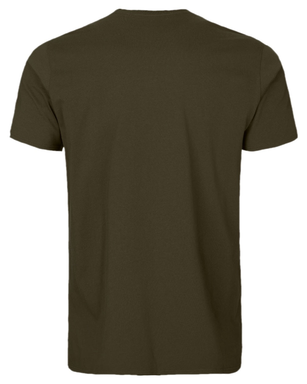 Willow Green Coloured Harkila Gorm Short Sleeved T-Shirt on white background 