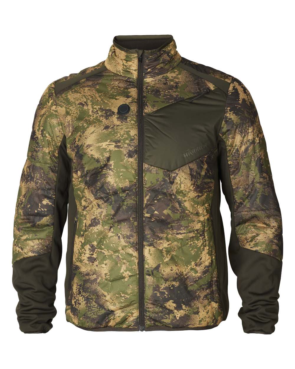 Axis Forest coloured Harkila Heat Camo Jacket on white background 