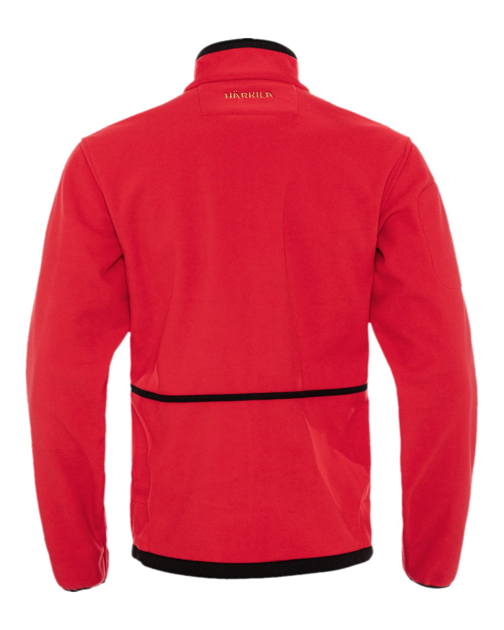 Brown Red Coloured Harkila Kamko Fleece on white background 