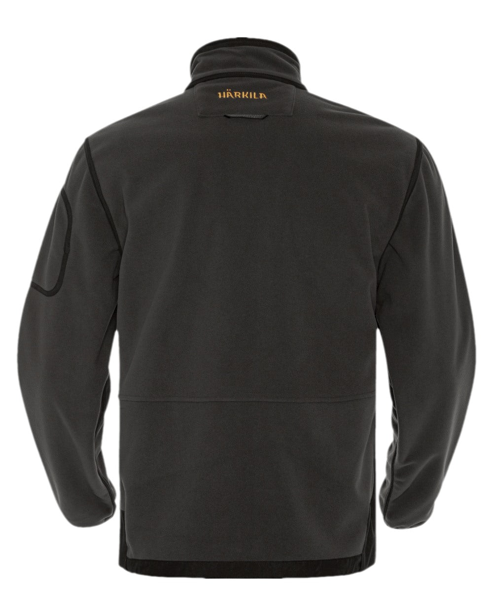 Grey Green Coloured Harkila Kamko Fleece on white background 