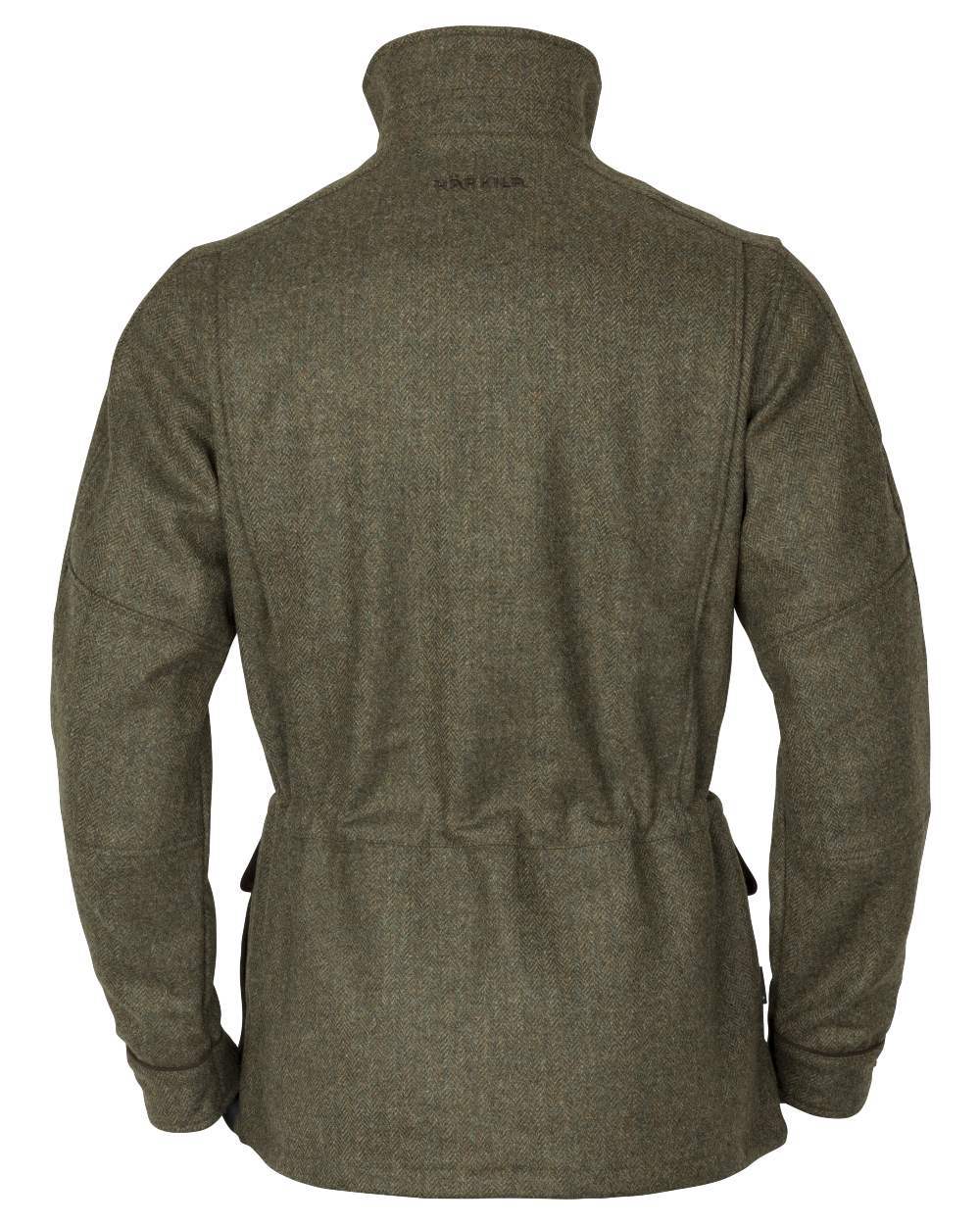 Forest Green Herringbone Coloured Harkila Kenmore GTX Jacket on white background 