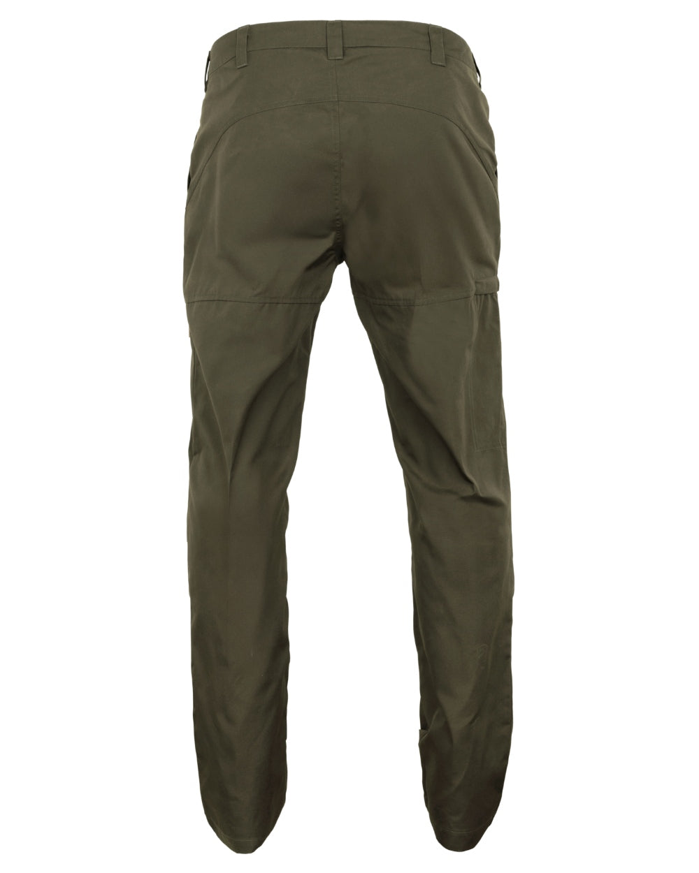 Willow Green coloured Harkila Mens Fjell Ace Trousers on white background 