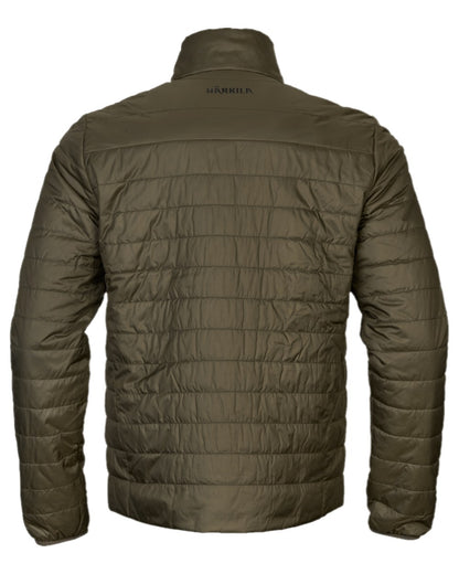 Willow Green Sea Blue Coloured Harkila Mens Kalix HSP Jacket on white background 