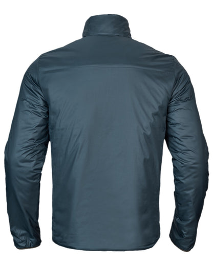 Willow Green Sea Blue Coloured Harkila Mens Kalix HSP Jacket on white background 