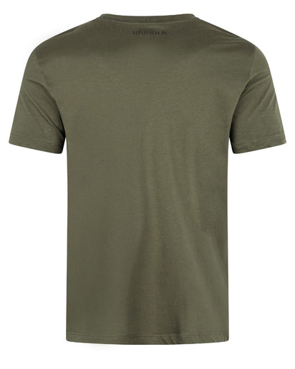Grape Leaf coloured Harkila Mens Scandinavian Short Sleeve T-Shirt on white background 