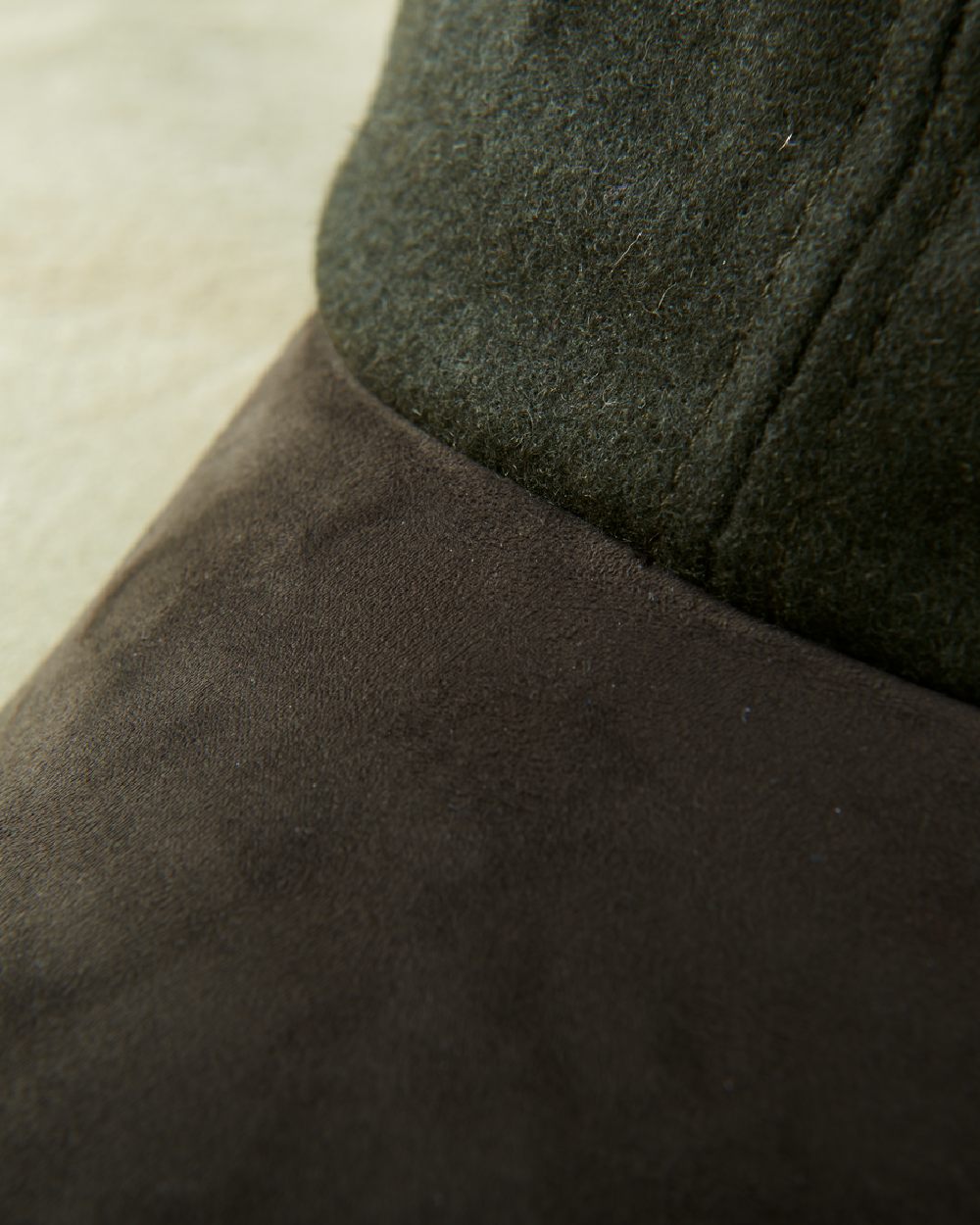 Willow Green Shadow Brown Coloured Harkila Metso Active Cap on floor background 