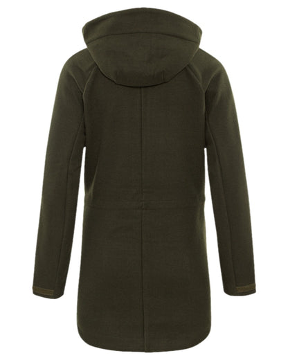 Willow Green Coloured Harkila Metso Womens Hybrid Jacket on white background 
