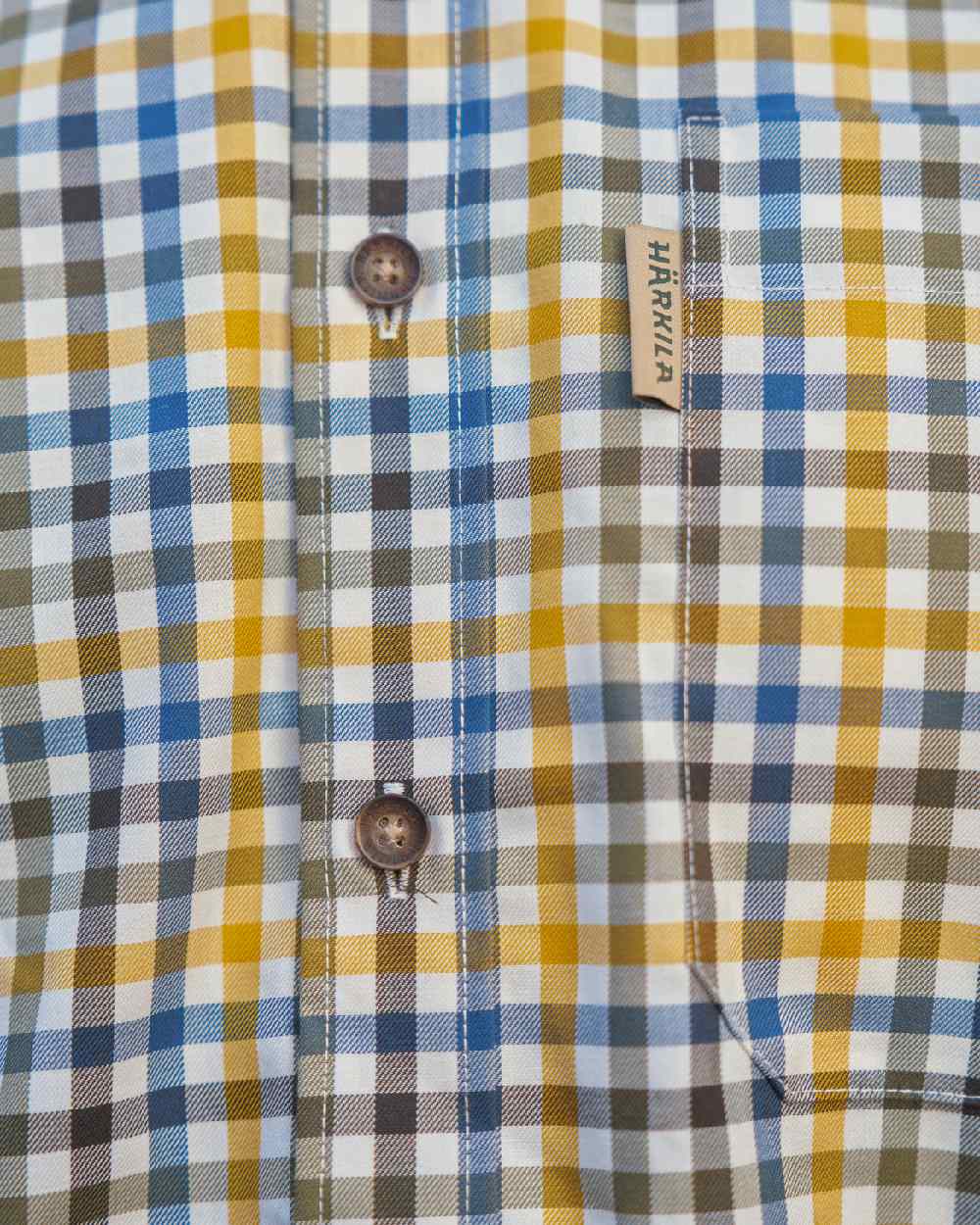 Grape Leaf Coloured Harkila Milford Shirt on white background 
